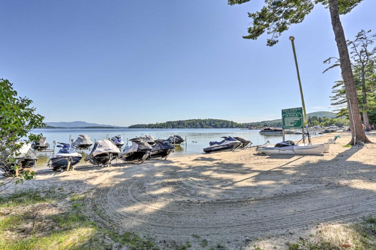 Lake Getaway Walk Across Street To Private Beach! Gilford Buitenkant foto